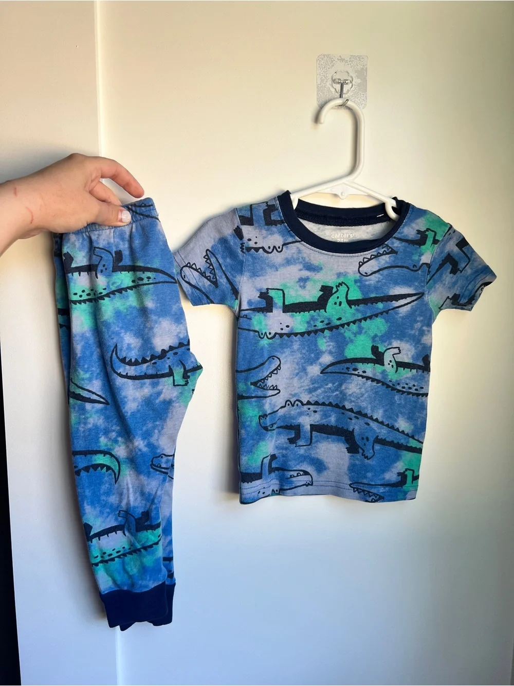 Carter’s Alligator Print 2-Piece Pajama Set | 24 Months